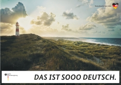 Plakatkampagne der Bundesregierung: DAS IST SOOO DEUTSCH.