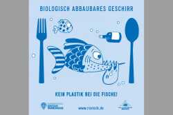 Kampagne „Kein Plastik bei die Fische“