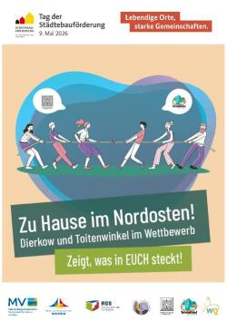 Plakat Zu Hause im Nordosten