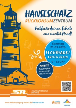 Rückkonsumzentrum „HanseSchatz“ – Nächster Flohmarkt findet am 21. März 2026 statt.