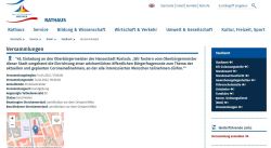 Internetseite Versammlungen