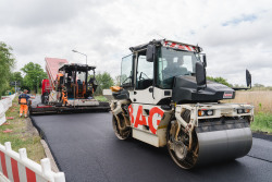 Straßenbauarbeiten im Verbindungsweg zwischen der Rövershäger Chaussee und der Tessiner Straße