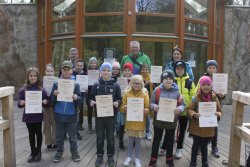 Gruppenbild der jungen Künstlerinnen und Künstler 