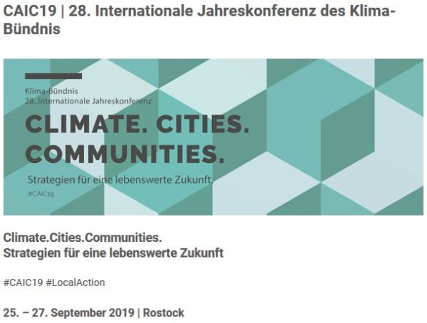 Logo Klimabündnis Konferenz 2019