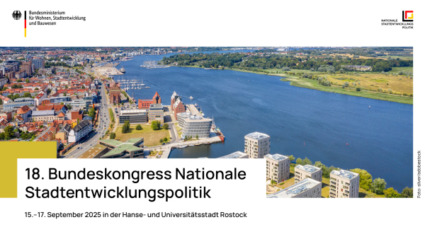 Grafik zum 18. Bundeskongress Nationale Stadtentwicklungspolitik