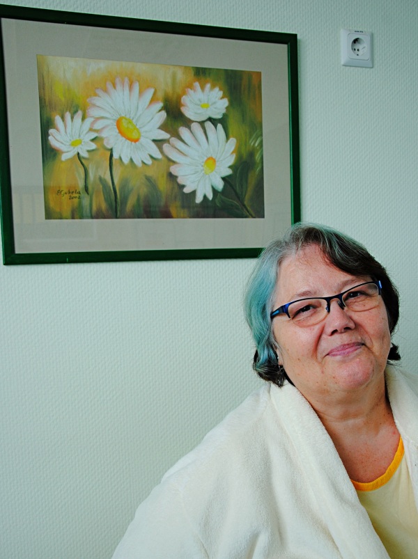 Birgit Meyer (Name geändert), Darmkrebspatientin