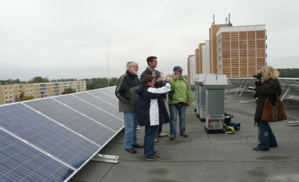 Solar auf den Dächern von Rostock