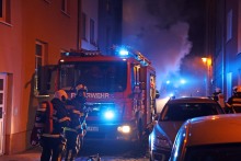Rostocker Feuerwehr im Einsatz