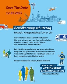 Bevölkerungsschutztag 2025 (Plakat) Bevölkerungsschutztag 2025 (Plakat)