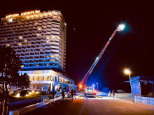 Suchaktion am Warnemünder Strand.