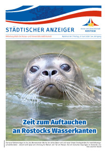 Titelseite der Ausgabe 6/2025 des Städtischen Anzeigers vom 27. Juni 2025 Titelseite der Ausgabe 6/2025 des Städtischen Anzeigers vom 27. Juni 2025