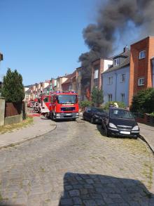 Brandeinsatz in der Kröpeliner-Tor-Vorstadt am 27. Mai 2023.