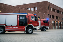 Löschgruppenfahrzeug LF 20 und Tanklöschfahrzeug TLF 3000 