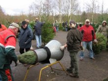 Weihnachtsbaumverkauf in der Rostocker Heide - Stadtforstamt Rostock