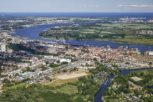 Luftbild Hanse- und Universitätsstadt Rostock Luftbild Hanse- und Universitätsstadt Rostock