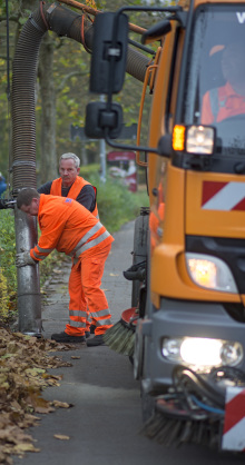 Straßenreinigung in Rostock