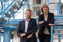 v.l.n.r. Vorstandsvorsitzender der Stadtwerke Rostock AG Oliver Brünnich und Vorstand der Stadtwerke Rostock AG Ute Römer v.l.n.r. Vorstandsvorsitzender der Stadtwerke Rostock AG Oliver Brünnich und Vorstand der Stadtwerke Rostock AG Ute Römer