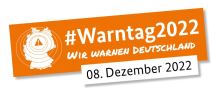 Logo Bundesweiter Warntag 8. Dezember 2022