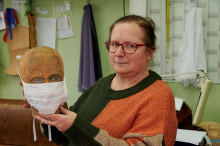 Jenny-Ellen Fischer, Leiterin der Kostümabteilung am Volkstheater Rostock. Jenny-Ellen Fischer, Leiterin der Kostümabteilung am Volkstheater Rostock.