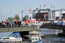 Warnemünder Stromerwachen Brückendrehung Warnemünder Stromerwachen Brückendrehung