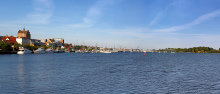 Visualierung der Warnowbrücke (Arbeitsstand: 09.09.2020) Visualierung der Warnowbrücke (Arbeitsstand: 09.09.2020)