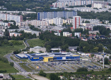 IKEA in Schutow, Neubaugebiet Evershagen