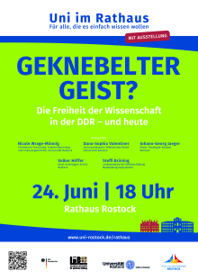 Einladung und Ankündigung zur Diskussion Uni im Rathaus: Wissenschaftsfreiheit unter politischem Druck Einladung und Ankündigung zur Diskussion Uni im Rathaus: Wissenschaftsfreiheit unter politischem Druck