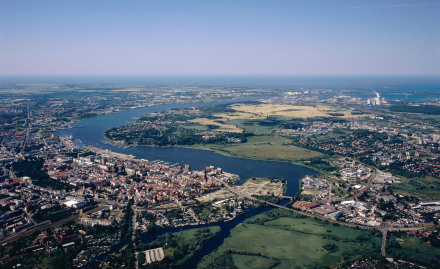 Rostock aus der Luft