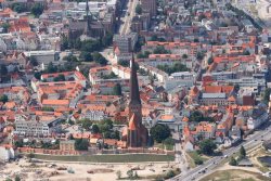 Luftbildaufnahme Hansestadt Rostock