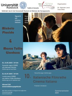 Plakat italienischer Filmabend