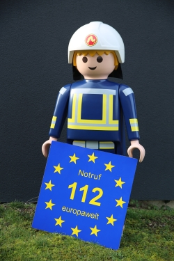 Tag der europäischen Notrufnummer 112 am 11. Februar.