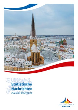 Statistische Nachrichten "2024 im Überblick" Statistische Nachrichten "2024 im Überblick"
