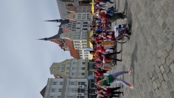 Flash Mob Neuer Markt vom Circus Fantasia