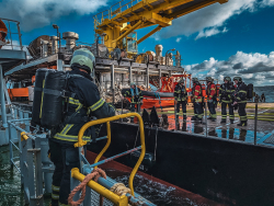 Foto:Feuerwehr Rostock