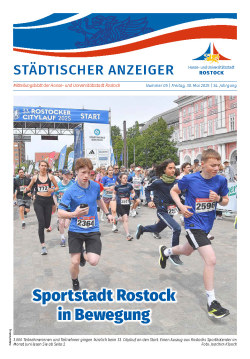 Titelseite der Ausgabe 5/2025 des Städtischen Anzeigers vom 30. Mai 2025 Titelseite der Ausgabe 5/2025 des Städtischen Anzeigers vom 30. Mai 2025