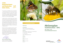 Aktionsplan Insektenschutz APIS