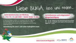 BUGA-Bürgerbeteiligung Fährberg und Stadtpark