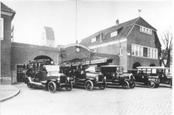 Feuerwehrdepot Am Vögenteichplatz im Jahre 1932