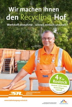 "Wir machen Ihnen den Recycling-Hof" (Plakat)