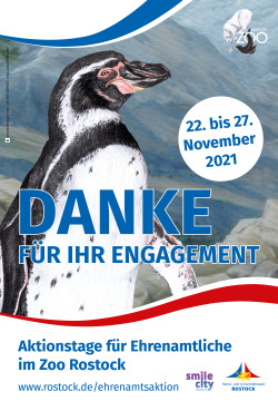 Plakat Aktionstag Ehrenamt im Zoo