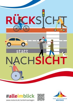 Plakat RÜCKSICHT statt NACHSICHT