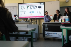 Aya Allahham, Ida Hömberg und Hannah Matheja (Klasse 11) haben die Benutzungsanleitungen geschrieben.