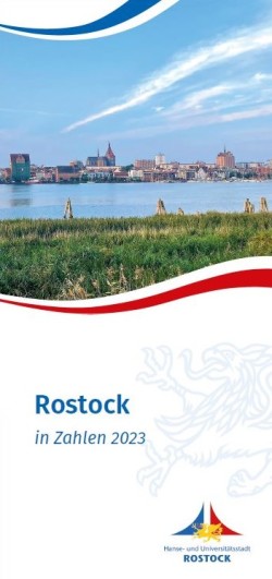 Faltblatt Rostock in Zahlen 2023