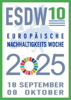 Logo Europäische Nachhaltigkeitswoche 2025