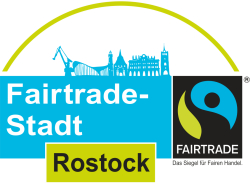 Logo Fairtrade-Stadt Rostock Logo Fairtrade-Stadt Rostock