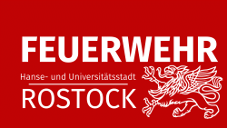 Logo der Feuerwehr Rostock.