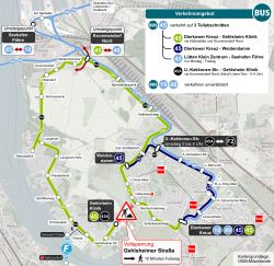 Gehlsdorf Umleitung L45 ab 14. August 2024