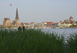 Blick vom Gehlsdorfer Ufer