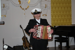 Michael Tryanowski an seinem 95. Geburtstag im Rostocker Rathaus