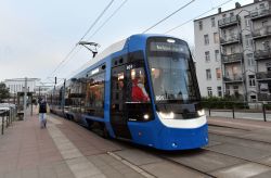 Inbetriebnahme der ersten TINA-Straßenbahn am 12. Dezember 2025.